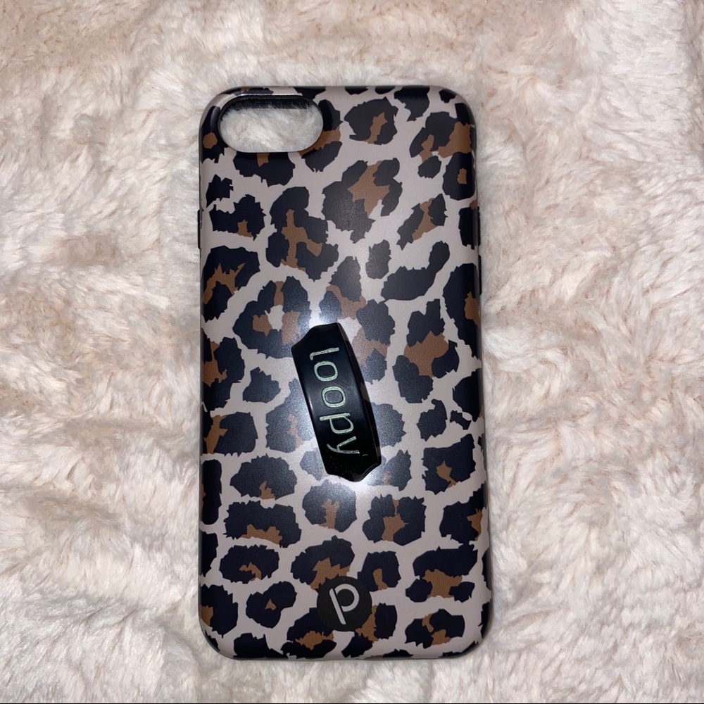 RIGHT Loopy Case iPhone 6/7/8/SE Leopard